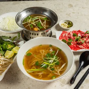 Rare Meat Hot Pot Pho