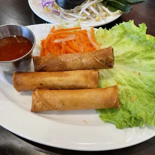 Pork eggroll appetizer