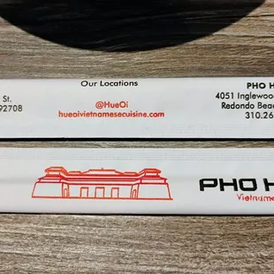 Information on the Chopsticks  02-11-2025