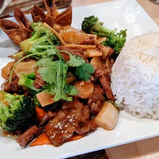 Beef + Broccoli + Rice