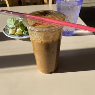 Vietnamese coffee, comes already made