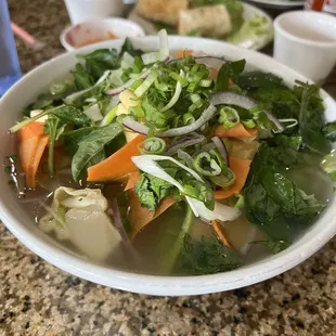 Vegetarian pho