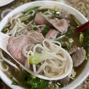 First time having pho indoors since October