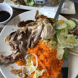 This chicken dish the the most flavorless and bland thing I&apos;ve ever put in my mouth. Lots of color yet zero flavor.