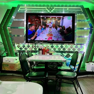 interior, sushi and sashimi