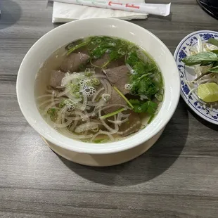Pho Tai well done