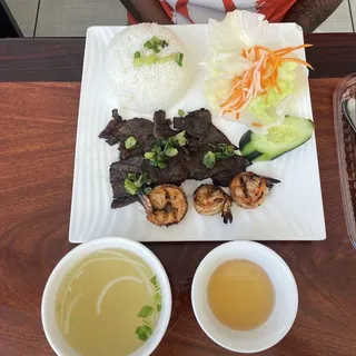 #72 Com Bo Nuong, Cha Gio