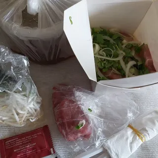 3. Rare Steak Pho - Pho Tai