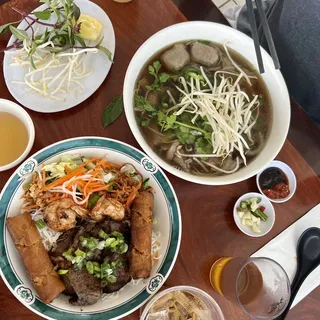 B17. Bun Tom, Bo, Cha Gio