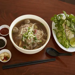40. Spicy Beef Noodle Soup - Bun Bo Hue.