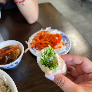 Spring Rolls.