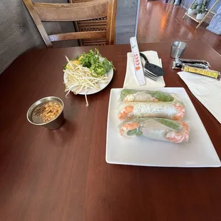 Classic Shrimp &amp; Pork Spring Rolls