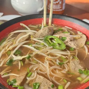 Number 11 Rare steak and meatballs