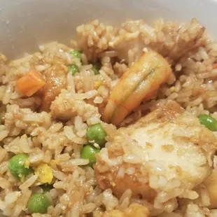 Chicken and Shrimp Fried Rice