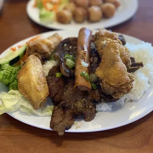 #41 rice plate combo