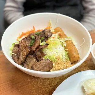 52A Grilled pork and egg roll vermicelli