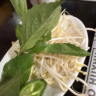 Garnish for Pho