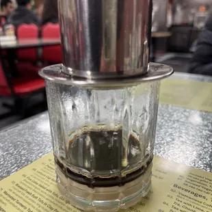 Vietnamese ice coffee