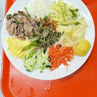 Salad chicken or pork or shrimp