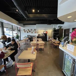 Inside seating