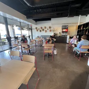 Indoor seating