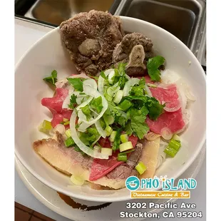 Oxtail Combo Pho without Broth