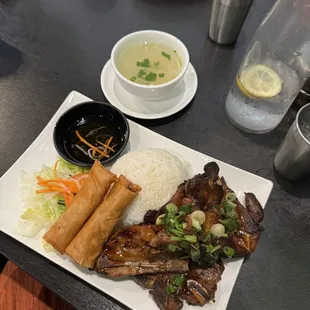 Rice Plate Pork Plates