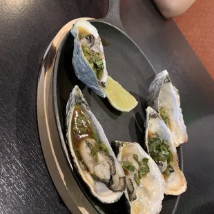 Grilled Oysters