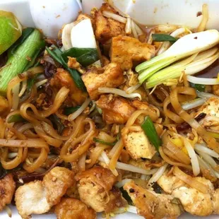 Chicken pad Thai