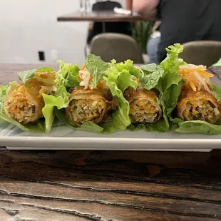Spring rolls (so good!)
