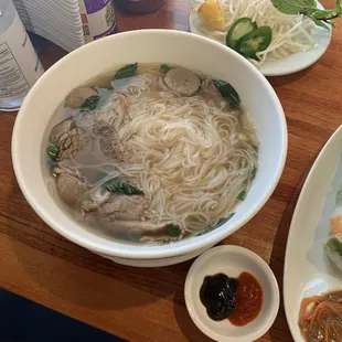 Beef brisket pho! Sooooo good and hits the spot!