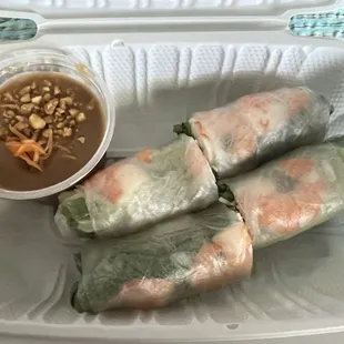 2. Two Summer Rolls