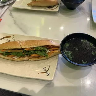 4C. BBQ Chicken Sandwich 1C. Side Soup