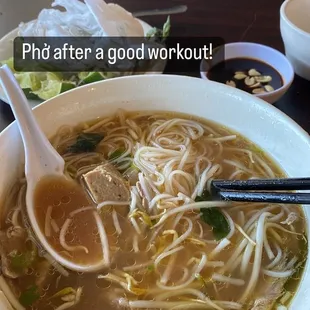 House Phở with extra tendons