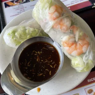 Fresh Pork Spring Rolls