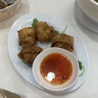 A5. Vegan Fried Wontons