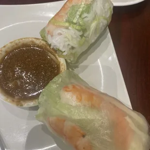 Shrimp spring roll