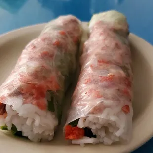 Fresh spring rolls