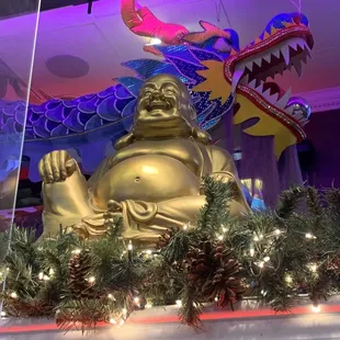 A lucky belly of Buddha