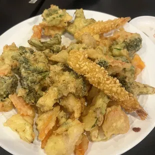 Seafood tempura app