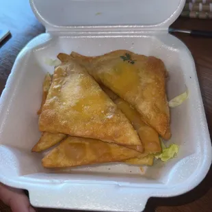 Fried Cheese Wonton