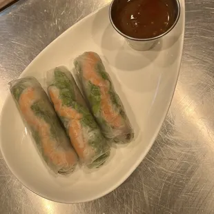 spring rolls 3.99. really impressed with their presentation and customer service. quality has drastically improved