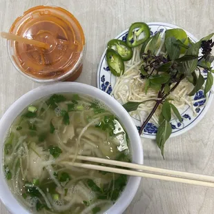 09A. Chicken Pho with White Meat  Sooo good! Perfect on a rainy Elk Grove day