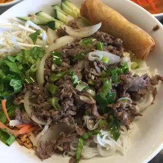 Stir Fried Beef Vermicelli Bowl