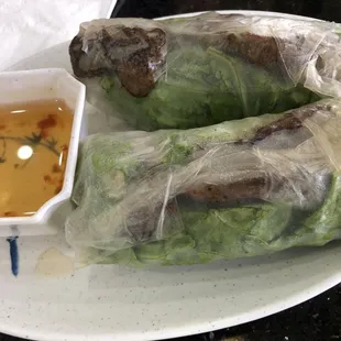 Summer Rolls with Grille Pork