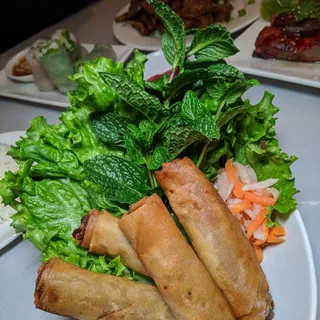 Fried Chicken Egg Rolls
