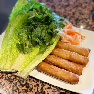 Fried Chicken Egg Rolls