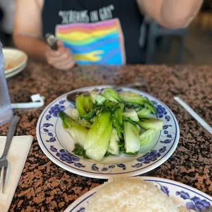 Garlic bok choy delicious