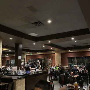 Inside around 8:30PM