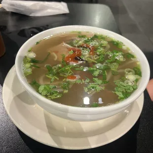 P4. Rare Steak and Brisket Noodle Soup